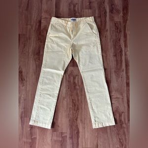 Express Chinos Yellow